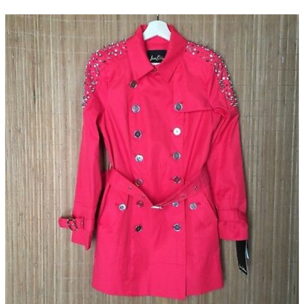 Embellished coat